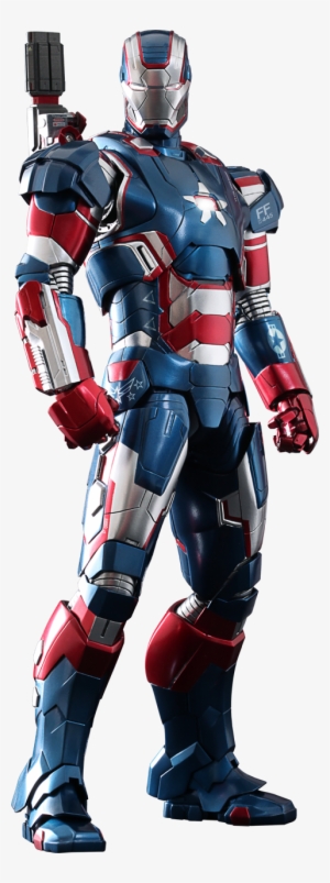 Hot Toys Iron Patriot Sixth Scale Figure - Marvel Iron Patriot