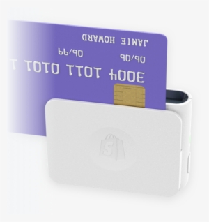 Credit Card Being Swipe With Shopify Chip And Swipe - Shopify