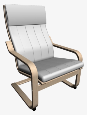 Poäng Chair, Birch Veneer, Alme Natural By Ikea - Poäng Ikea Png