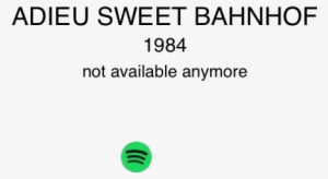 Adieu Sweet Bahnhof 1984 Not Available Anymore Tracklist - Circle