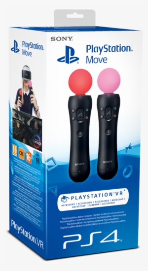 Playstation 4 Move Motion Controller Twin Pack