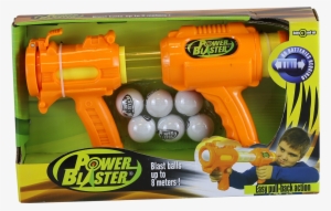 Power Blaster Blast Balls Up To 8 Meters - Handgun
