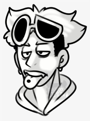 Pierced Guzma [fa] - Cartoon