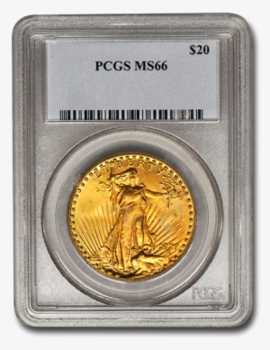 Picture Of $20 Saint-gaudens Gold Coins Ms - Saint Gaudens Dollar Ms 66