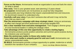 Corporate Anniversary Meeting Strategies Text Guidelines - Company Anniversary Speech By Employee