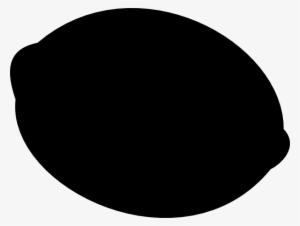 Lemon Black Clip Art At Clker - Black Circle No Background