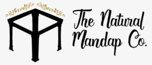 The Natural Mandap Co - Mandap Service Logo