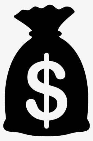 Money Bag Vector Png Download - Money Bag Icon Free