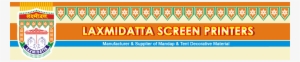 Laxmidatta Screen Printers Is An Eminent Manufacturer - Triangle