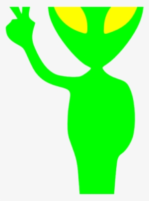Peace Sign Clipart - Alien Picture No Background