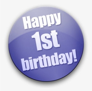 Happy First Birthday Pic - Happy 1st Birthday Png
