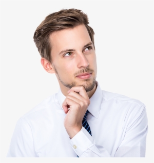 Person Thinking Png - Businessman Think