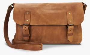 Men's Genuine Leather Bag [cognac] - Handbag