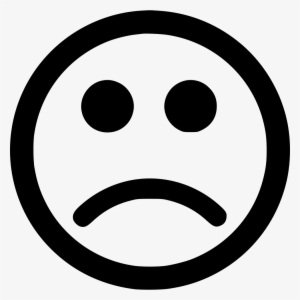 Sad Emoticon - - Smile Icon