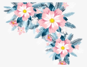 Floral Design Pineapple Cake Flower Vector Flowers - Vector Flowers Png