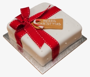 7 Parcel Cake Large 6inch - Christmas Cake Transparent