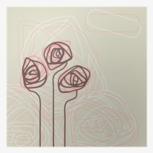 Abstract Floral Background - Design