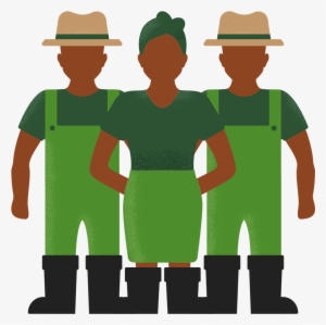 8,370 - Farmers - Illustration