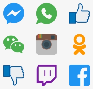 Social Media Icons - Facebook Messenger