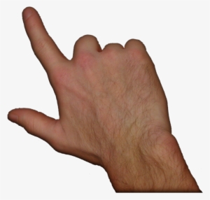 Tapping Over A Dark Ipad Screen - Hand Tapping Png