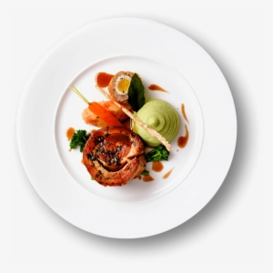 Free Food Plate Png - Food Plate Above Png