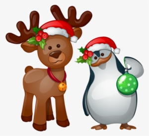 2016 Merry Christmas And Happy New Year Vector Background - Rudolph Reindeer Png