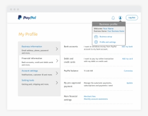 Article My Profile - Paypal