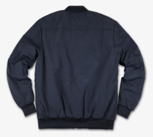 Aw15 Jackets 0001 Bomber Navy Back - Coat