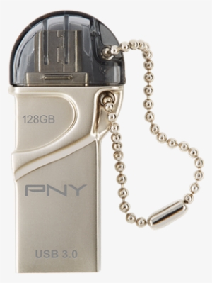 Flash Drive For Android Devices - Pny 64gb Duo Link Otg Usb 3.0 Flash Drive