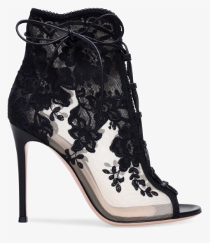 Gianvito Rossi Lace Booties