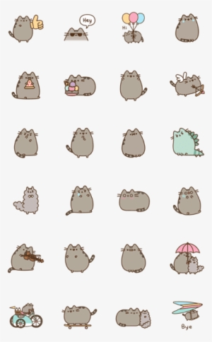 Pusheen Animated Stickers
