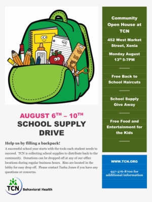 School - Flyer