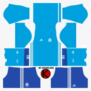 Olympique De Marseille Kits 2017/2018 - Dream League Soccer Kits Nigeria