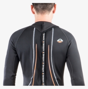 Lc Pt Fullsuit Backzip Men Backdetail Grey Web Copy - Lavacore Bck Zip Full Jumpsuit Polytherm Man