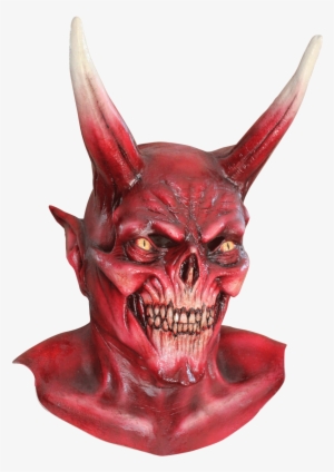 The Red Devil Mask - Red Devil Halloween Mask