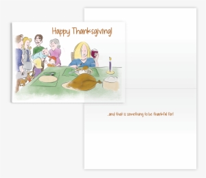 Happy Thanksgiving Greeting Card - Illustration