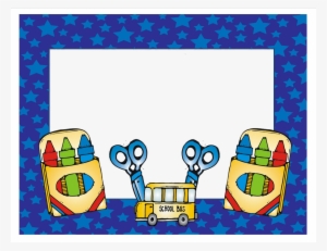 School Png Picture Frame - Anaokulu Katılım Belgesi Örneği 2018