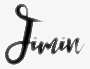 Jimin Bts Name Kpop Words - Park Jimin Name Png