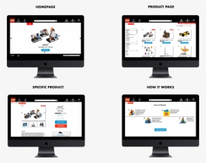 Hi Fi Prototype Lego - Computer Monitor