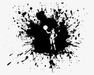 Cool Clipart Volleyball - Paw Prints In Paint