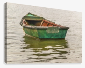 Old Fishing Boat At Santa Lucia River In Montevideo - Rio Santa Lucia