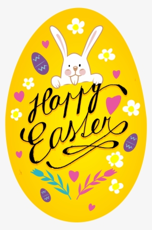 Big Image - Clipart Happy Easter Egg