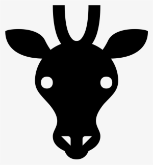 This Icon Is Depicting A The Head Of A Giraffe And - Giraffe Png