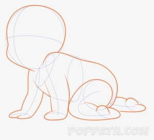 Drawing And Baby - Cartoon
