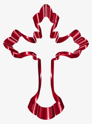 This Free Icons Png Design Of Crimson Ornate Cross