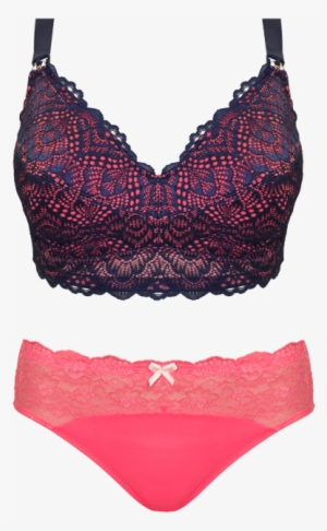 Maternity Bra Coral Midi Brief Set Seta08 2109midibrief - Maternity Bras Png
