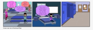 Lizzie And Aura - Cartoon