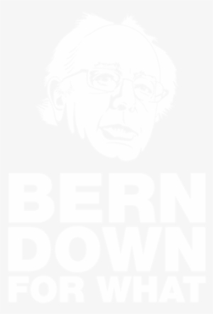 Bernie Sanders White Profile Tote Bag