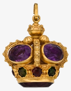 Crown Icon - Png Purple Gold Crown