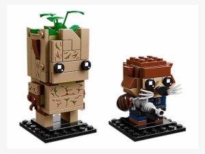 Infinity War Groot & Rocket Raccoon Lego Brickheadz - Groot Brickheadz
